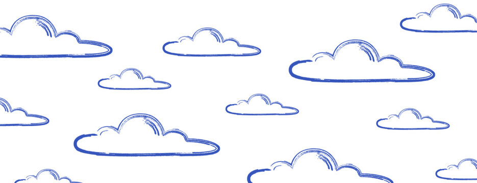 Cloud background. Modern design.