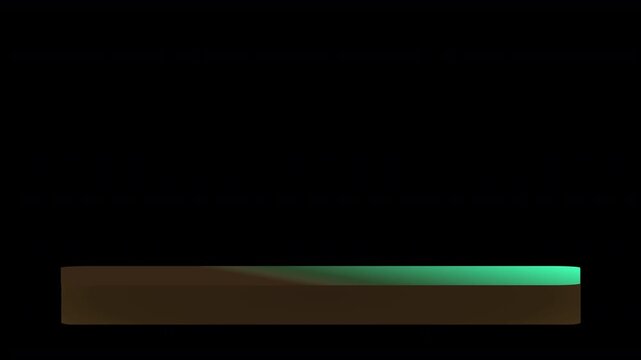 lower third central strapline banner graphic for news, sport, corporate, podcast, and instructional tutorial videos with a gradient glossy shiny top banner & bottom semi transparent, text box 4K video
