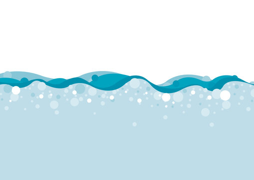 Boiling water, conceptual illustration