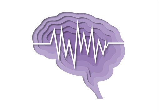 Epilepsy, conceptual illustration