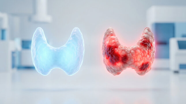 Balanced thyroid is essential for health as it helps distinguish between hyper and hypothyroidism conditions affecting gland function and overall body wellness