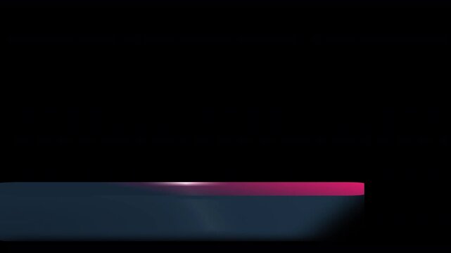 clean corporate, sports & news broadcast television style presentation lower third strapline title left sliding  graphic with a slick simple design with gradient & sweeping highlight & smooth motion 