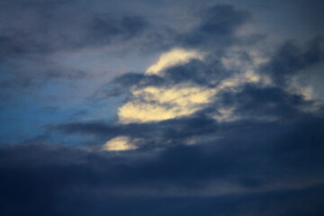 Obraz premium clouds blue sky with Photography Nature Background