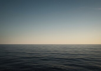 Fototapeta premium A completely empty, featureless expanse representing infinity, potential, and the ultimate void. Pure atmosphere and limitless space ,seamless ,diffuse ,boundless