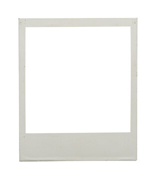 blank photo frame. png isolated on transparent background