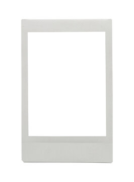 blank photo frame. png isolated on transparent background