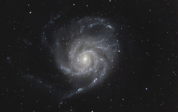 Pinwheel Galaxy in Ursa Major constellation