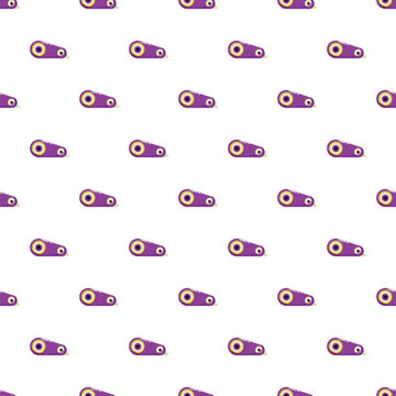 Purple correction tape creating a repeating pattern for school and office supplies