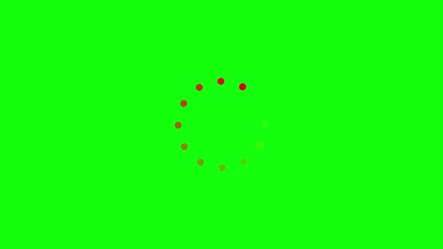 loading bar line progress loop Animation video transparent background with alpha channel. Loading circle icon animation. Animated of circle loading icon 4k video