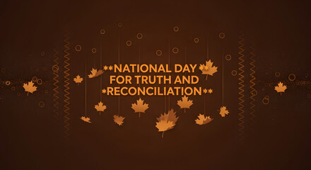 National Day for Truth and Reconciliation background design