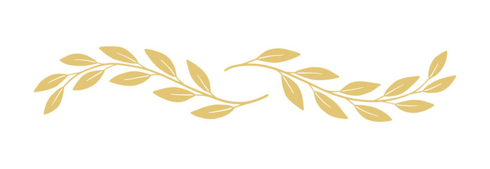 Golden laurel divider © Northern Owl