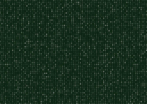 Abstract background with a technology binary code design 