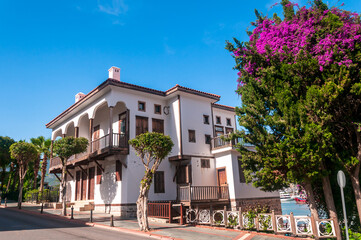 Fototapeta premium Historic houses of Alanya. Antalya, Alanya.