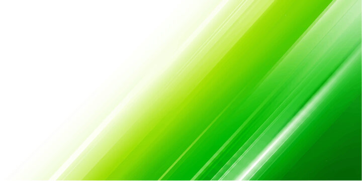 Abstract green wave background featuring a bright, colorful gradient with light blue lines and a flowing motion texture illustration
