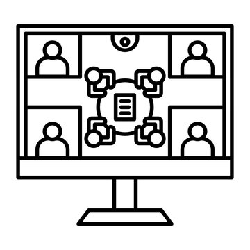 Study Group Vector  Icon