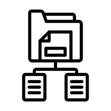 Document Classification Vector Icon