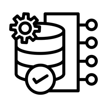 DBMS Vector Icon