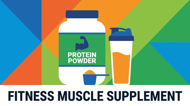 Protein Powder Supplement Fitness Muscle