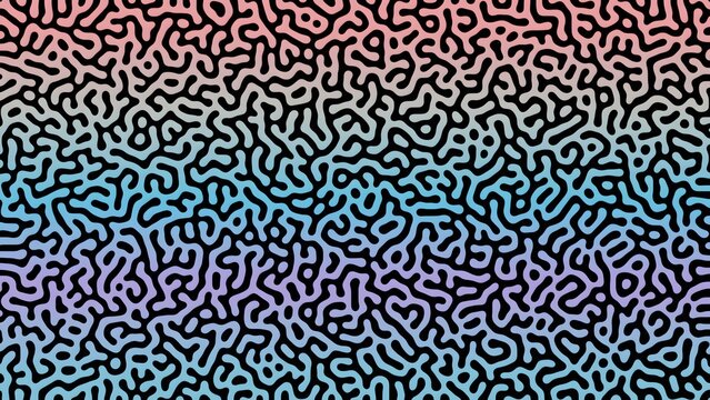 Abstract Pastel Gradient Turing Pattern Background