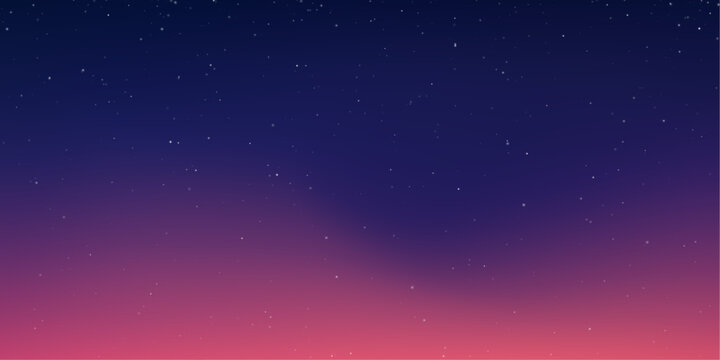 Stars fill a deep sky above quiet autumn forests. The Milky Way glows softly in cosmic colors. The night feels peaceful and vast.