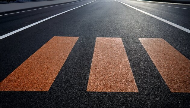 Signaletique Horizontale Sur Asphalte