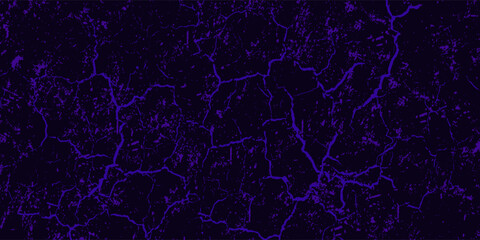 Abstract purple grunge texture background with cracked wall pattern,Distressed purple and black marble texture background, dark weathered vector illustration © ahmad