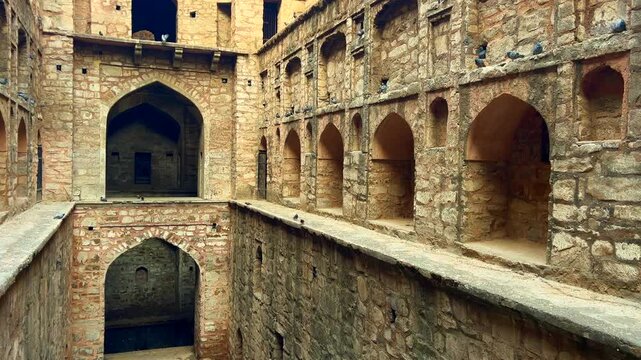 agrasen ki baoli. One of the oldest water reservoirs in Delhi.