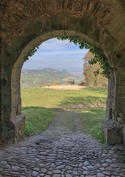 Hegaublick vom Hohentwiel