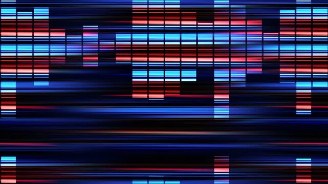 Seamless Music Equalizer Animation, Radio Frequency Concept, Loop
