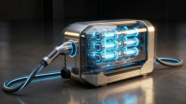 Advanced Graphene Supercapacitor Energy Bank with Illuminated Power Cores for
Ultra-Fast EV Charging