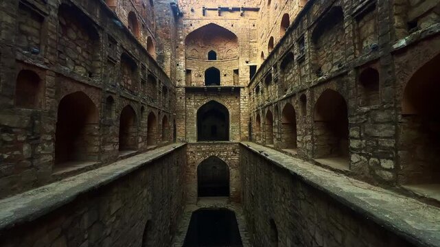agrasen ki baoli. One of the oldest water reservoirs in Delhi.