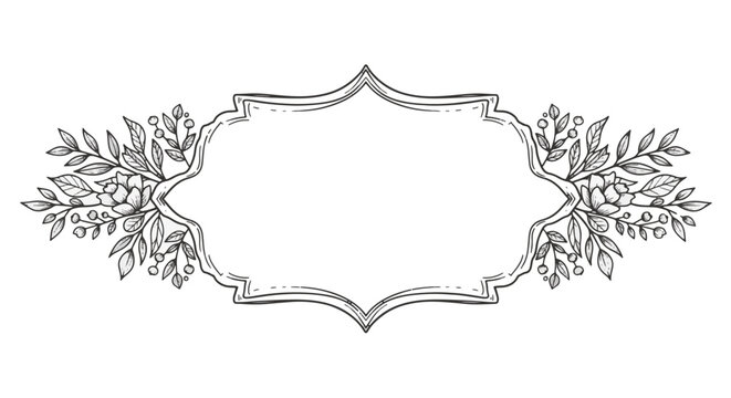 Detailed black and white line art vector illustration featuring a minimalist side profile silhouette of a human face with clean continuous strokes isolated on a white background.
