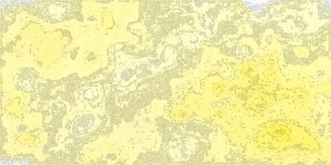 Fototapeta premium Old yellow grunge wall texture featuring a vintage world map illustration with an antique, aged paper pattern design