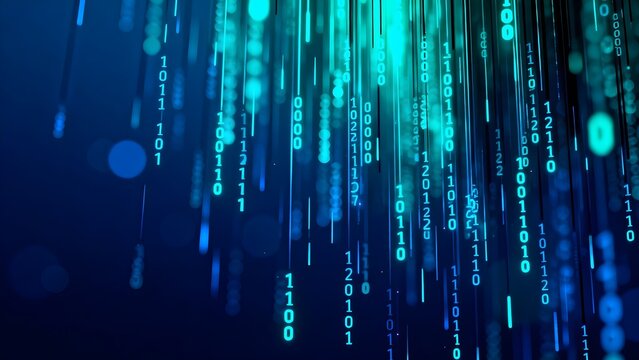 Digital binary code stream