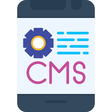 Content Management System (CMS) Icon