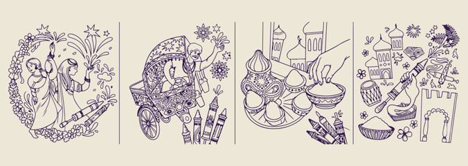 exotic jungle adventure set, tropical travel theme icons, lush rainforest explorer sketch, minimalist vacation doodle collection, premium adventure line art, clean nature journey elements, modern wild © Geetaroy
