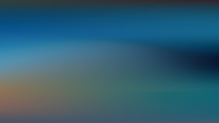 Obraz premium Gradient blue green brown background