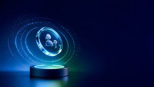 Digital Identity Access Key With Secure Authentication Token