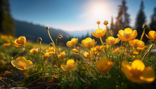 Fleurs De Boutons D Or