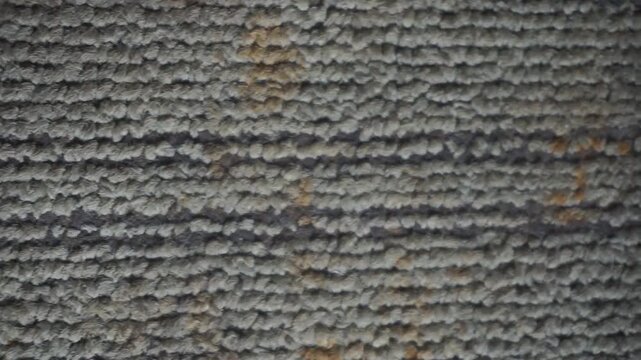 close up of the pattern texture on the doormat