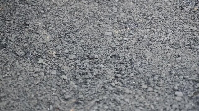 Dry asphalt texture on main road