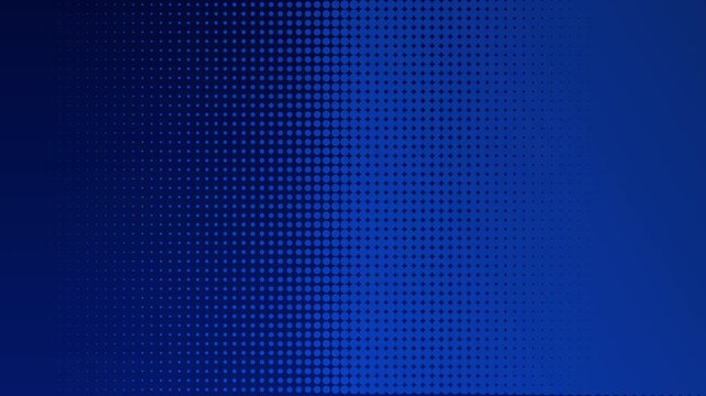 Blue half tone motion background