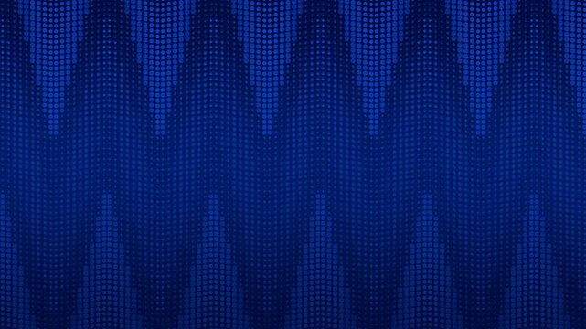 Blue half tone motion background