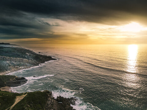 The beautiful Alentejo Coast Beach 