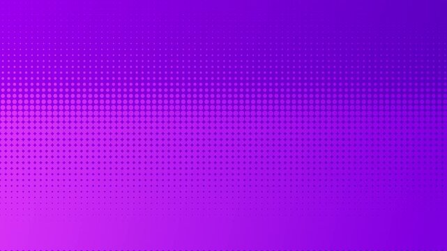 Purple half tone motion background