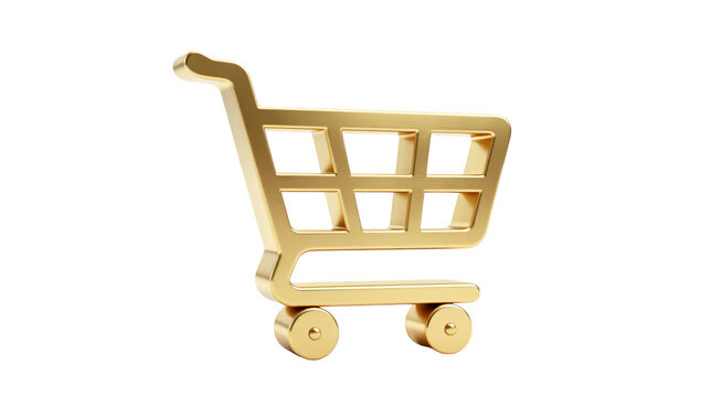 Shopping cart presentation e-commerce environment digital art gigapixel high fidelity minimalist viewpoint