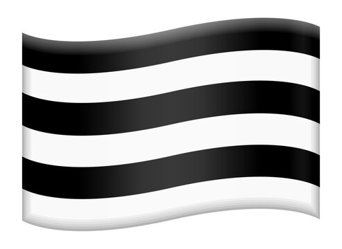 Heterosexual flag, vector illustration isolated on transparent background. 