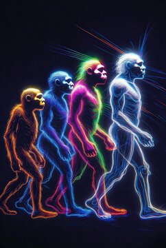 
the evolution of the human species