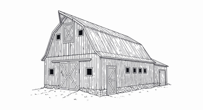 Vintage rooster weathervane vector illustration in black and white line art, featuring a traditional wind direction indicator with cardinal points North, South, East, and West.