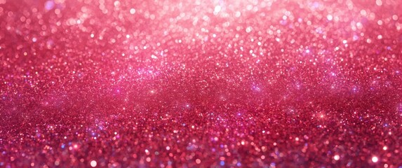 Obraz premium Bright glitter texture combining pink and red tones for seasonal wallpapers and invitations